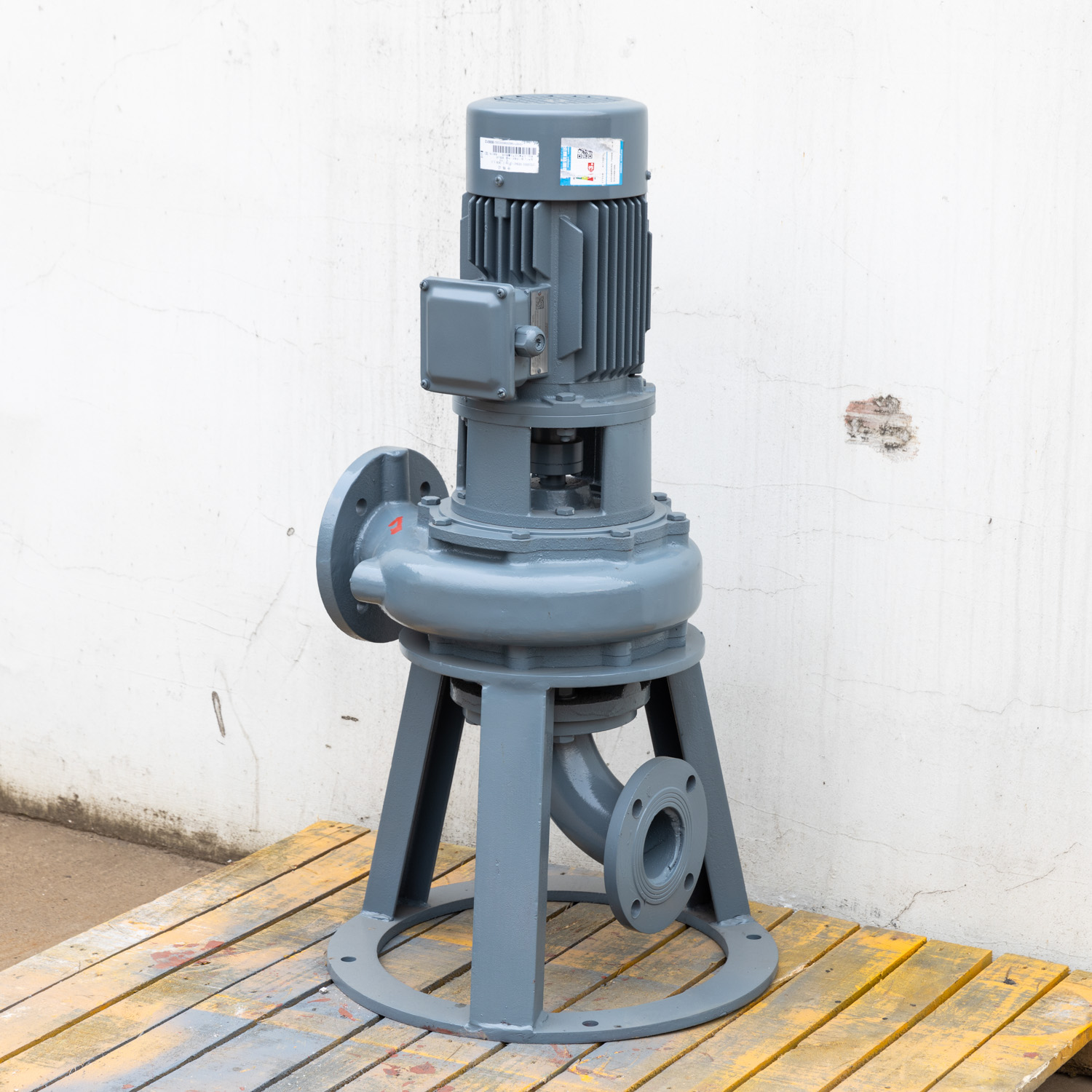 Pompe à eau d'eaux usées submersible centrifuge verticale non obstruée électrique avec couplage automatique